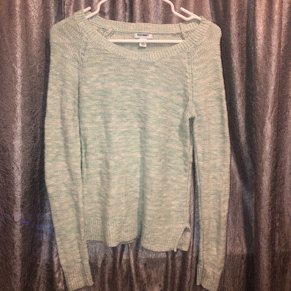 Old Navy mint green sweater